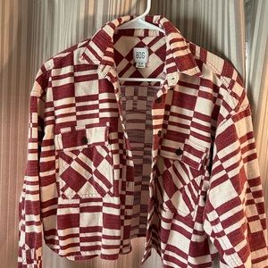 urban outfitters flannel jacket